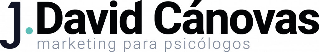 Logotipo José David Cánovas - Consultor de marketing digital para psicólogo y terapeutas
